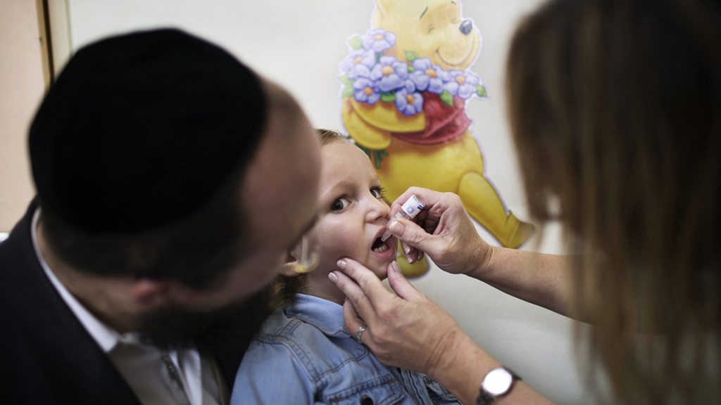 Israeli child diagnosed with polio; first case there in&nbsp;decades